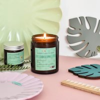 180ml Coconut Wax Candle | Sage & Lime The Natural Spa
