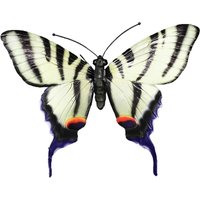 47cm Giant Metal 3D White Butterfly Garden Ornament