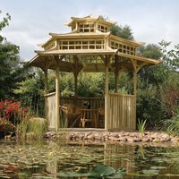 Oriental Pagoda- Pressure Treated Timber