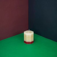 Recycled Wax Rose & Oud Octagon Candle 100% Recycled Wax The Recycled Candle Company