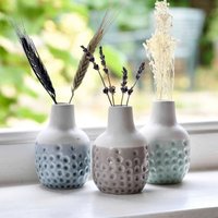 Set of 3 Decorative Vases Burgon & Ball