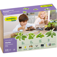 Sembra Kids Herbs Garden Growing Play Kit Pink Traditional Garden Games