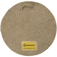 Tumbleweed Worm Blanket Round Brown 100% Natural Fibres