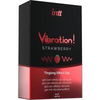 Vibration! Strawberry 15 ml - Stimulationsgel Vibration! Strawberry 15 ml - Stimulationsgel