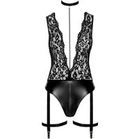 Straps-Body „Libido“ im feinen Material-Mix 80A Cup