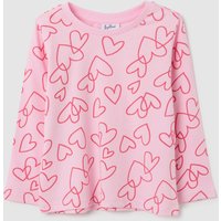 OVS FAGOTTINO Mädchenlangarmshirt Aus Rosa Baumwolle Regular Fit Mädchen Rosa Größe 2430