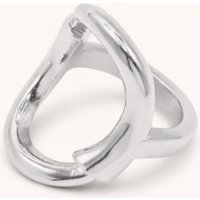 Ciclón Anillo Bucle Plata | Paco Perfumerías