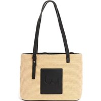 Byblos Bolso Shopper Unity Negro-Natural | Paco Perfumerías