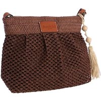 Amichi Bolso Bandolera Rafia Marrón | Paco Perfumerías