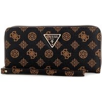 Guess Cartera Laurel SLG Large Zip Marrón | Paco Perfumerías