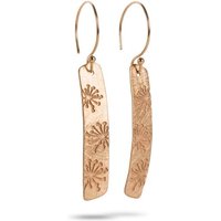 Makadama Pendientes Ari Placa Color Oro | Paco Perfumerías