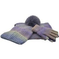 Carabo Conjunto Bufanda, Gorro y Guantes Morado | Comprar