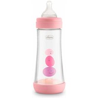 CHICCO Biberón Perfect 5 Rosa 4 Meses+ // Precio, Comprar