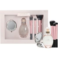 Sarah Jessica Parker Lovely Eau de Parfum 100ml Spray + Mirror & Brushes Set
