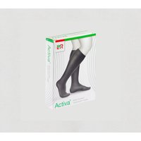 Activa Class I Below Knee Sock Closed Toe 14-17 mmHg Black Small (CLEARANCE)