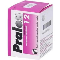 Pralen 240mg/20mg Antiparassitario Per Cane E Gatto 12 Compresse Masticabili