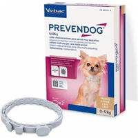 Prevendog 0,636g Collare Medicato Per Cani Di Taglia Piccola (0-5kg) 2 Pezzi