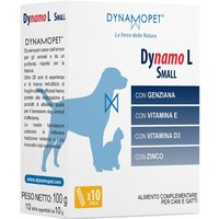 Dynamo L Small Mangime Complementare Per Vitalità Ed Energia Del Cane Piccolo 10 Stick Da 10 Grammi