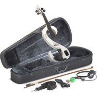 Pianelli 13% Rabatt auf EVioline Set Weiße SForm Violine Softcase Kopfhörer