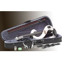 Pianelli Rabatt von 13% auf 44 weiße Silent Geige mit Softcase und Bogen