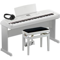 Pianelli Jetzt 10% Rabatt auf das weiße Yamaha DGX670 Deluxe Bundle sichern