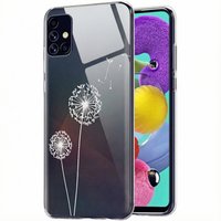 Coque Samsung Galaxy A51 - Silicones et TPU (doux) - imoshion Coque/Coque silicone - étui téléphone Transparent - Design Fleurs Et Nature
