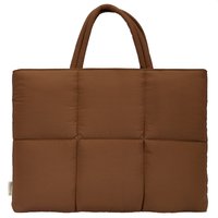 Selencia Sac ordinateur portables Vaya Puffy 16 pouces - Mocha Brown