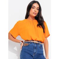 Blusa em Viscose Laranja