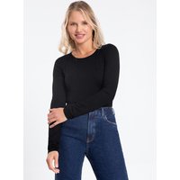 Blusa Manga Longa Preto