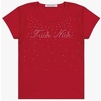 Blusa Infantil em Ribana Vermelho