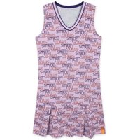 Vestido Regata Moletom Juvenil Lilás