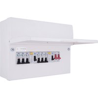 12 Way Fully Recessed With 100A Main Switch 1 X Spd 1 X 32A Mcb CFFSW12SPD-01