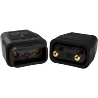 2 X 10A 2 Pin Hd Rev Il Connector Blk NC102B-01