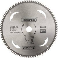Draper TCT Wood Cutting Circular Saw Blade