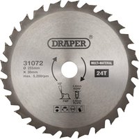 Draper TCT Multi Purpose Circular Saw Blade
