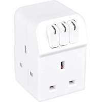 3G 13A Fused Sw Mskt Adaptor MSWG3-MP