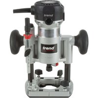 Trend 710W 8Mm Dual-Base Trim & Plunge Router 230V Eu Pk 1 T1EPS/EURO