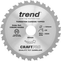 Trend CRAFTPRO Nail Cutting Saw Blade