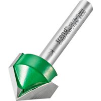Trend Chamfer V Groove Cutter Angle=45 Degrees Pk 1 C044AX1/4TC
