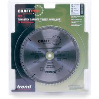 Trend CRAFTPRO Aluminium and Plastic Cutting Saw Blade