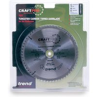 Trend CRAFTPRO Wood Cutting Mitre Saw Blade