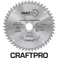 Trend CRAFTPRO Wood Cutting Cordless Mitre Saw Blade