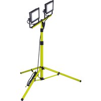 Eco Tripod Black Twin 5000Lm 2X50W 5000K - Uk Plug EFLDTT50B50-05