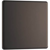 Evolve Brushed Steel (White) Unswitched 13A Fused Connection Unit With Power Led Indicator And Flex Outlet PCDBS54W-01