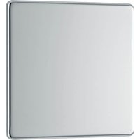 Evolve Matt Blue (Black) Quadruple Rectangular Front Plate (100 X 50) PCDDBEMR4B-01
