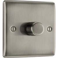 Evolve Matt Grey (Black) Dual Voltage Shaver Socket 115/240V PCDMG20B-01