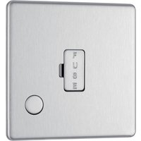 Evolve Pearlescent White (White) 45A Square Switch Double Pole With Led Power Indicator PCDCL74W-01