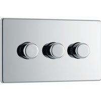 Evolve Polished Copper (Black) Quadruple Rectangular Front Plate (100 X 50) PCDCPEMR4B-01