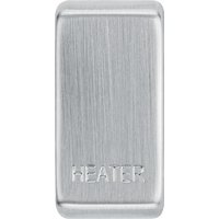 Grd Rck inHeaterin - Bruhed Steel - Pk10 RRHTBS-01