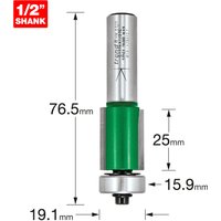 Trend CRAFTPRO Bearing Guided Trimmer Router Cutter